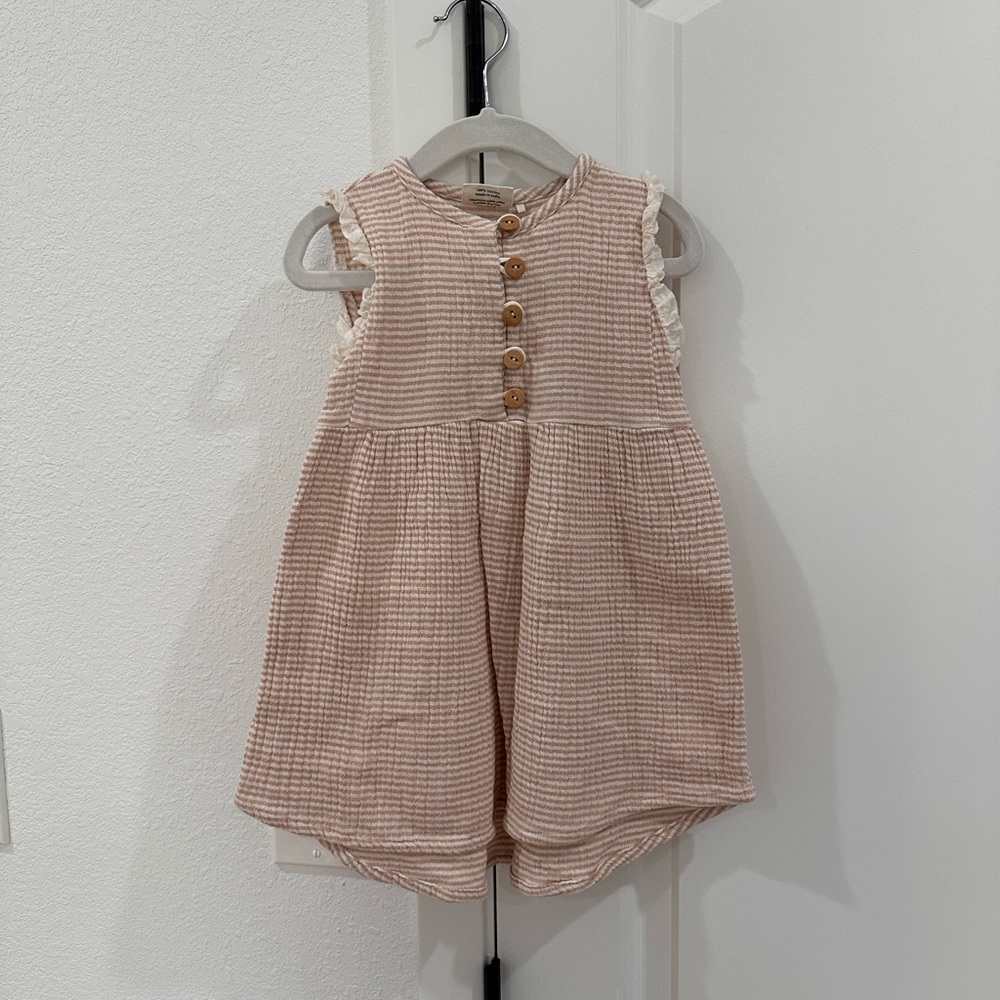 Pink Sleeveless Dress